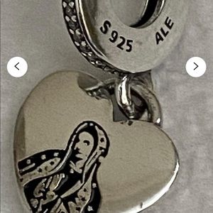 Pandora charm - virgen de Guadalupe